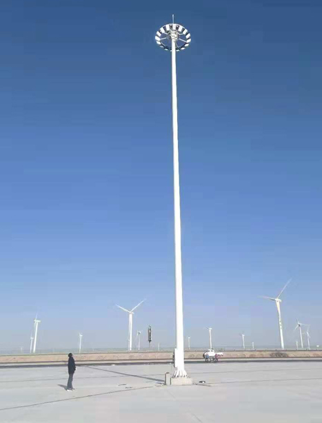 瓜州高速路服务区哈密高杆灯项目