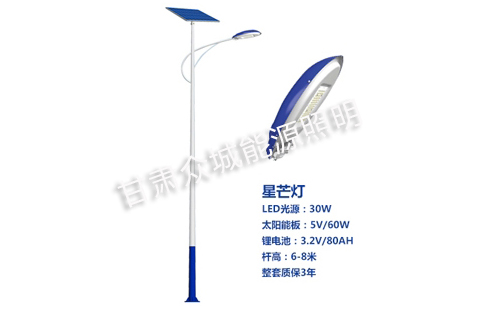 哈密太阳能路灯核心技术参数解读